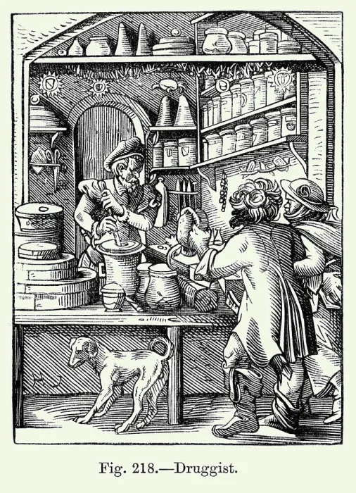 Framed Print : Trades; Druggist Framed Print : Trades; Druggist