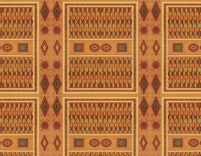Framed Print : Traditional Assyrian Wallpaper Framed Print : Traditional Assyrian Wallpaper
