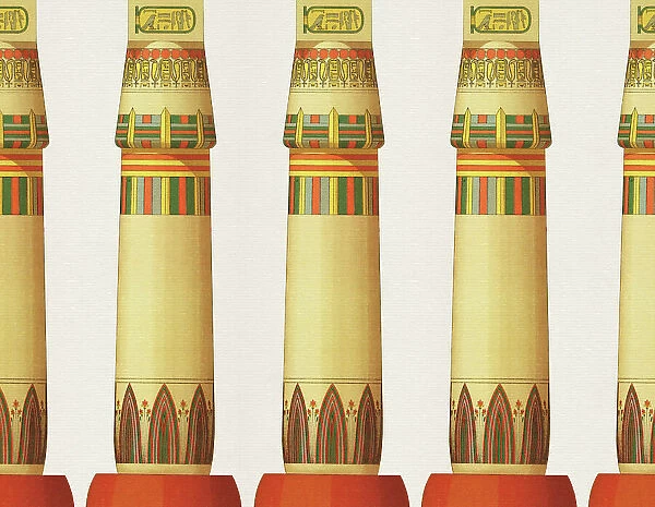 Traditional Egyptian Columns