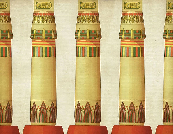 Traditional Egyptian Columns
