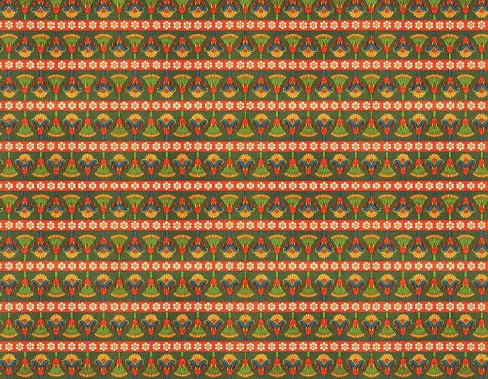 Framed Print : Traditional Egyptian Wallpaper