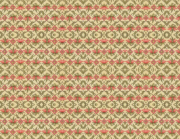 Traditional Indian Floral Wallpaper