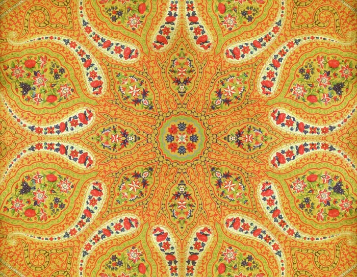 Framed Print : Traditional Indian Wallpaper Framed Print : Traditional Indian Wallpaper
