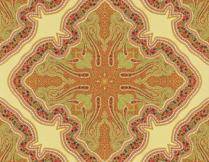 Framed Print : Traditional Indian Wallpaper Framed Print : Traditional Indian Wallpaper