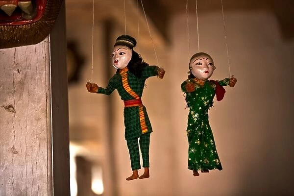 Traditional puppets in Bhaktapur