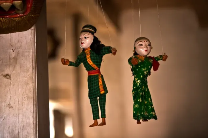 Framed Print : Traditional puppets in Bhaktapur Framed Print : Traditional puppets in Bhaktapur