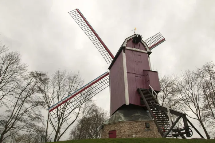 Framed Print : Traditional windmill on a hill Framed Print : Traditional windmill on a hill