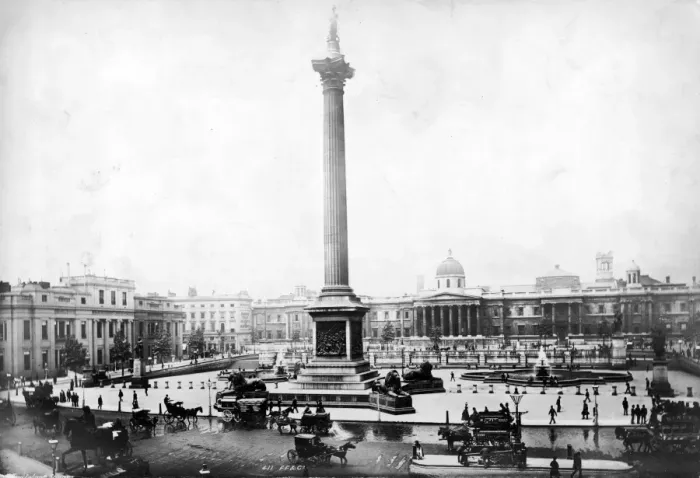 Framed Print : Trafalgar Square Framed Print : Trafalgar Square