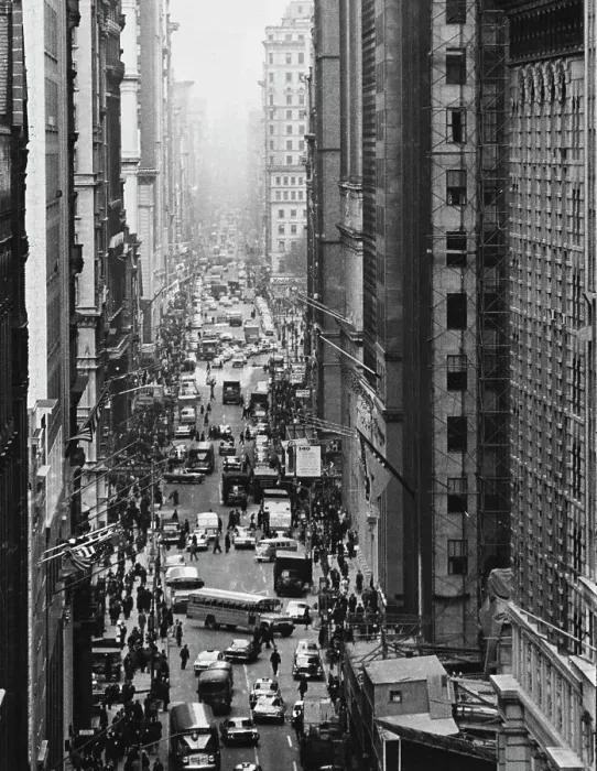Framed Print : Traffic in Broadway Framed Print : Traffic in Broadway