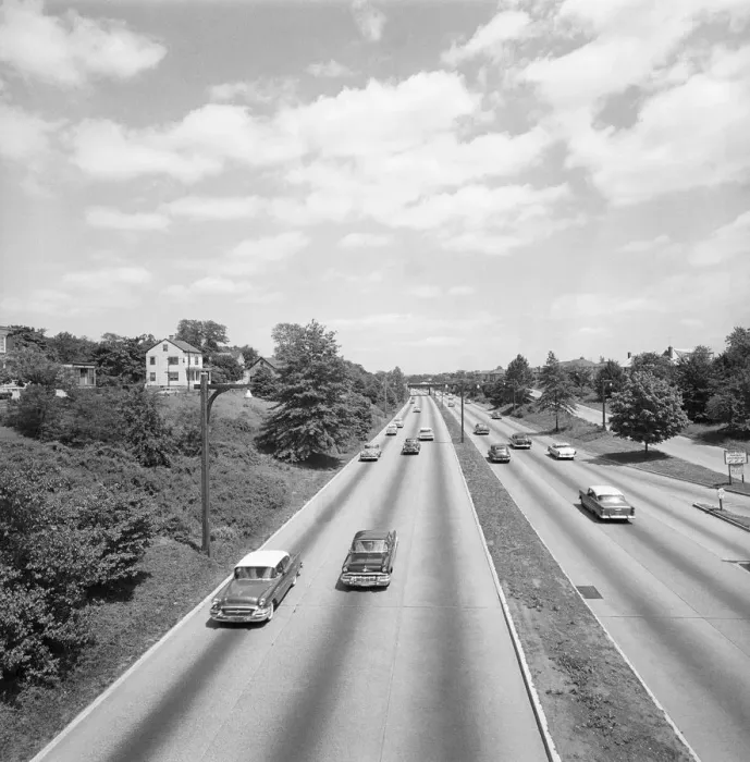 Framed Print : Traffic on highway Framed Print : Traffic on highway