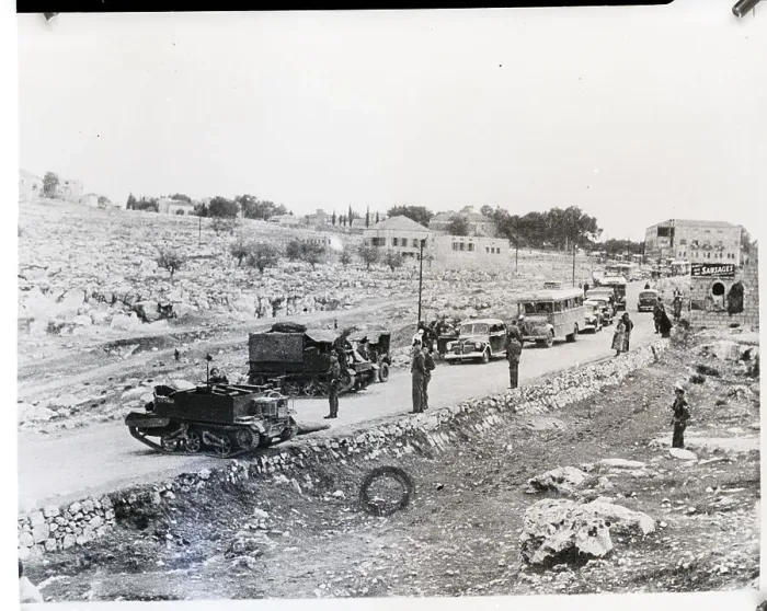 Framed Print : Traffic Line Behind Tanks Blocking Road Framed Print : Traffic Line Behind Tanks Blocking Road