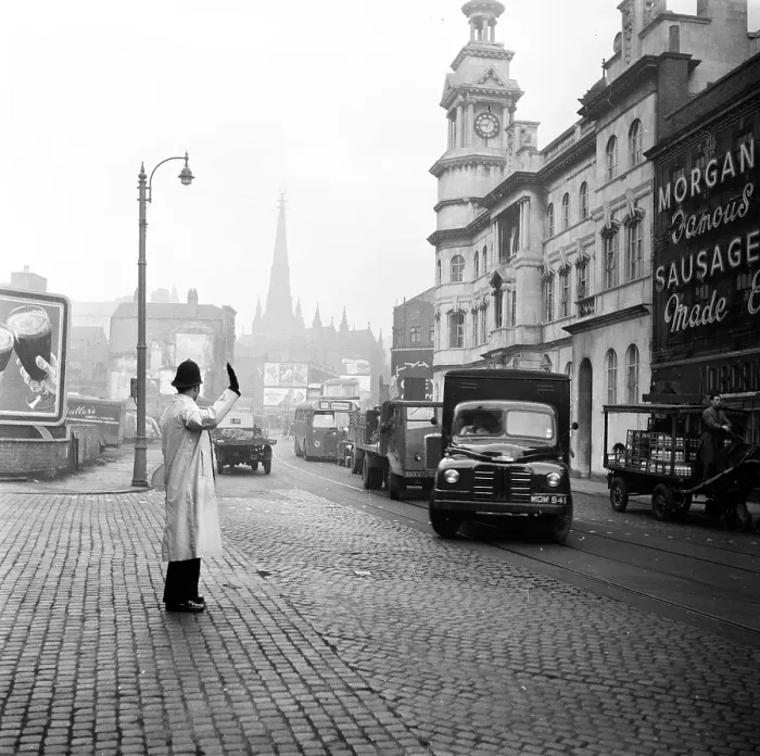 Framed Print : Traffic Policeman Framed Print : Traffic Policeman