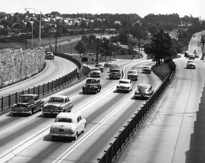 Framed Print : Traffic on superhighway Framed Print : Traffic on superhighway