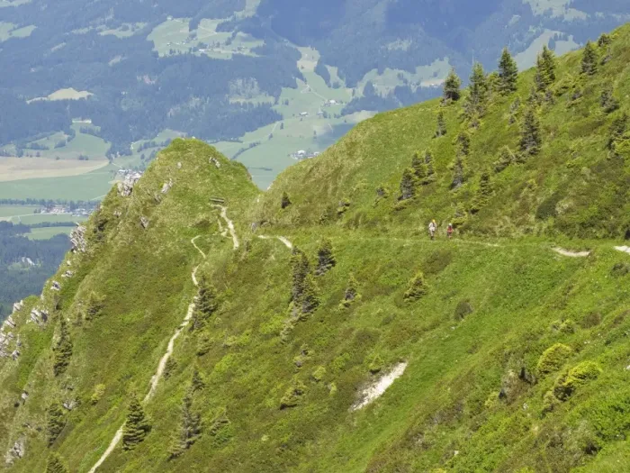 Framed Print : Trail on the Kitzbueheler Horn at St. Johann, Tyrol, Austria, Europe Framed Print : Trail on the Kitzbueheler Horn at St. Johann, Tyrol, Austria, Europe