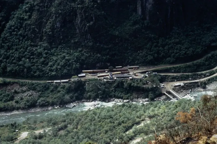 Framed Print : Train Station At Machu Picchu