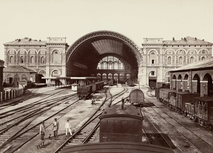 Framed Print : Train Yard of Early Torino Framed Print : Train Yard of Early Torino