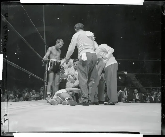 Framed Print : Trainers Reviving Terry Young