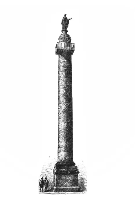 Framed Print : Trajans Column