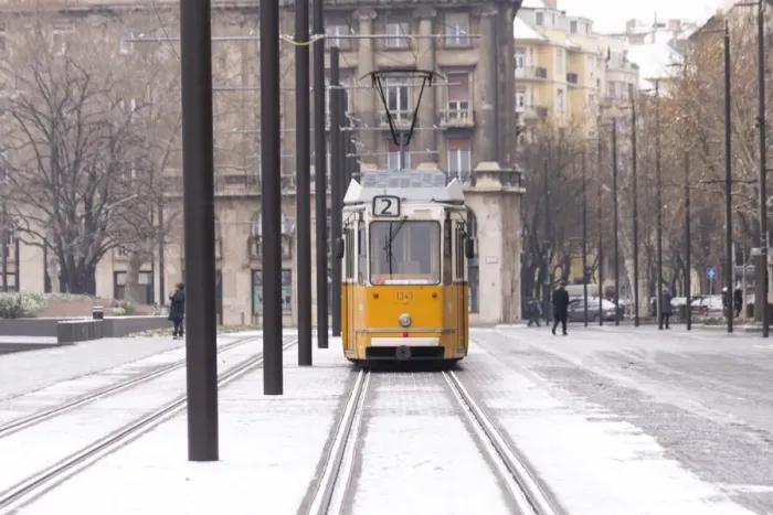 Framed Print : Tram in Budapest Framed Print : Tram in Budapest