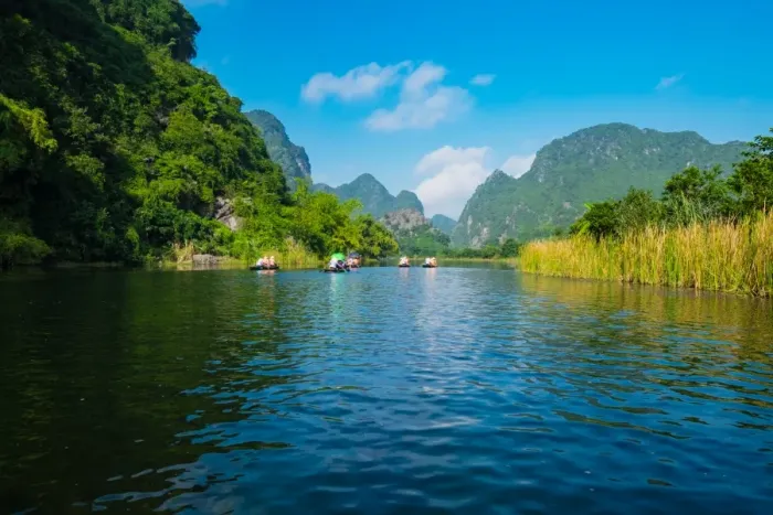 Framed Print : Trang An Scenic Landscape Complex Framed Print : Trang An Scenic Landscape Complex