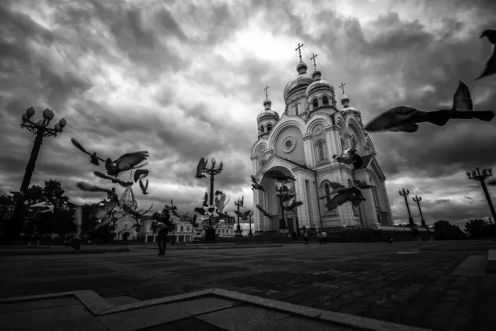 Framed Print : The Transfiguration Cathedral Framed Print : The Transfiguration Cathedral
