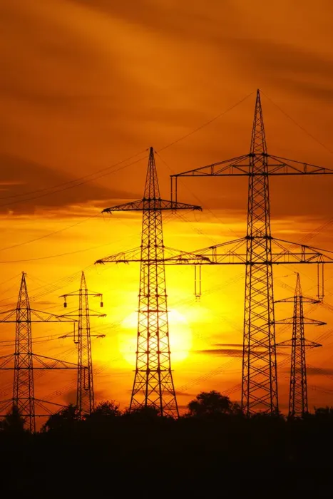 Framed Print : Transmission lines, overhead line towers, with setting sun, Beinstein in Stuttgart, Baden-Wuerttemberg, Germany, Europe Framed Print : Transmission lines, overhead line towers, with setting sun, Beinstein in Stuttgart, Baden-Wuerttemberg, Germany, Europe