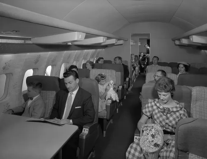 Framed Print : Transocean Air lines 377 Stratocruiser