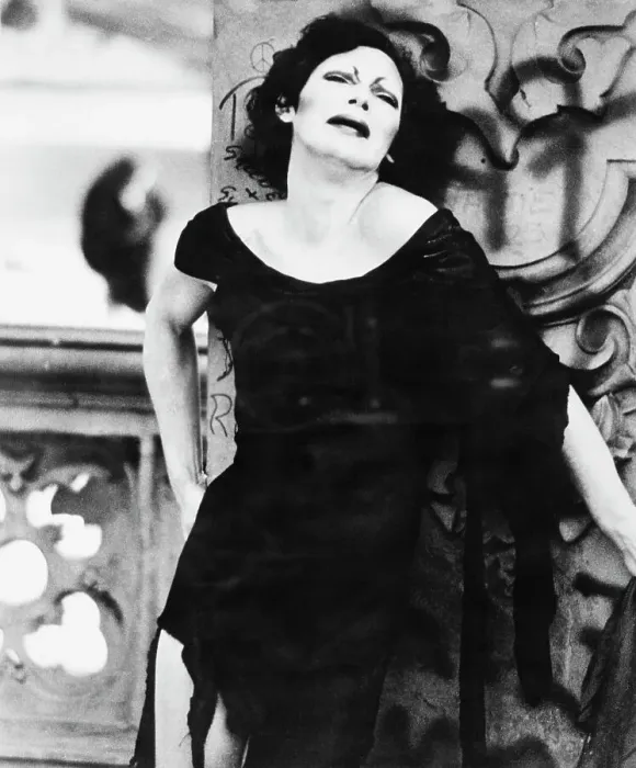 Framed Print : Transvestite Holly Woodlawn in Broken Goddess Framed Print : Transvestite Holly Woodlawn in Broken Goddess