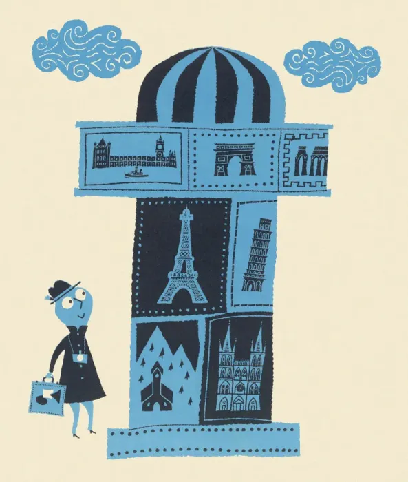 Framed Print : Traveler Looking at Kiosk Framed Print : Traveler Looking at Kiosk
