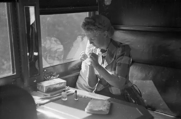 Framed Print : Travelling Manicure