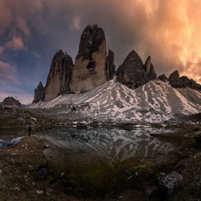 Framed Print : Tre Cime di Lavaredo, Dolomite Alps, Italy Framed Print : Tre Cime di Lavaredo, Dolomite Alps, Italy