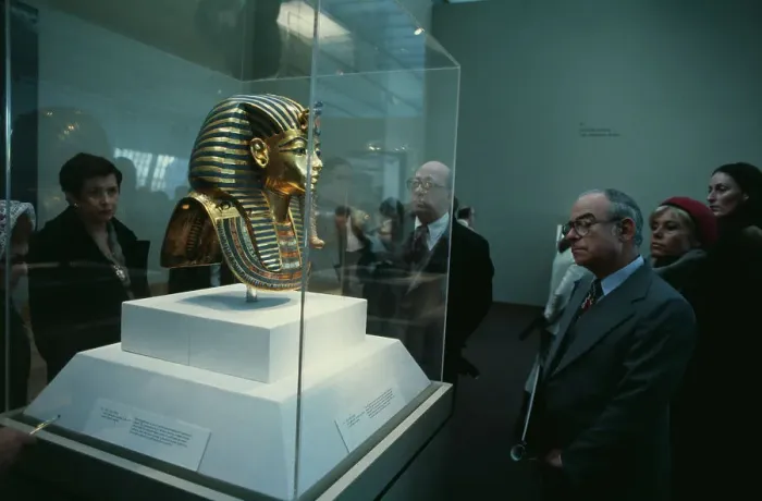 Framed Print : Treasures Of Tutankhamun Exhibition, New York Framed Print : Treasures Of Tutankhamun Exhibition, New York