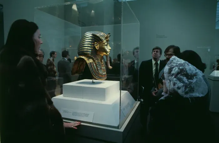 Framed Print : Treasures Of Tutankhamun Exhibition, New York Framed Print : Treasures Of Tutankhamun Exhibition, New York