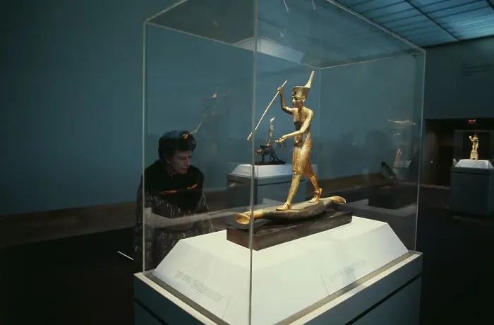 Framed Print : Treasures Of Tutankhamun Exhibition, New York Framed Print : Treasures Of Tutankhamun Exhibition, New York