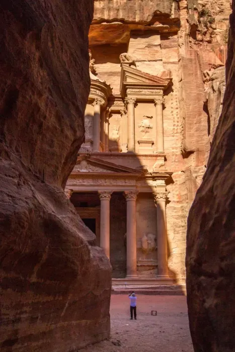 Framed Print : The Treasury, Petra Framed Print : The Treasury, Petra