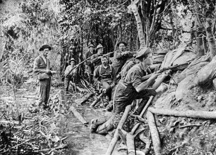Framed Print : Trench Near Manila Framed Print : Trench Near Manila