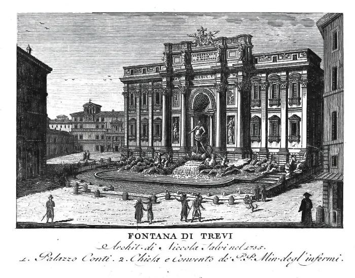 Framed Print : Trevi Fountain, Fontana di Trevi), monumental fountain in the Piazza di Trevi in front of the Palazzo Poli in Rome, Italy, digitally restored reproduction from Vedute principali e piu interessanti di Roma by Giovanni Battista, 1799 Framed Print : Trevi Fountain, Fontana di Trevi), monumental fountain in the Piazza di Trevi in front of the Palazzo Poli in Rome, Italy, digitally restored reproduction from Vedute principali e piu interessanti di Roma by Giovanni Battista, 1799