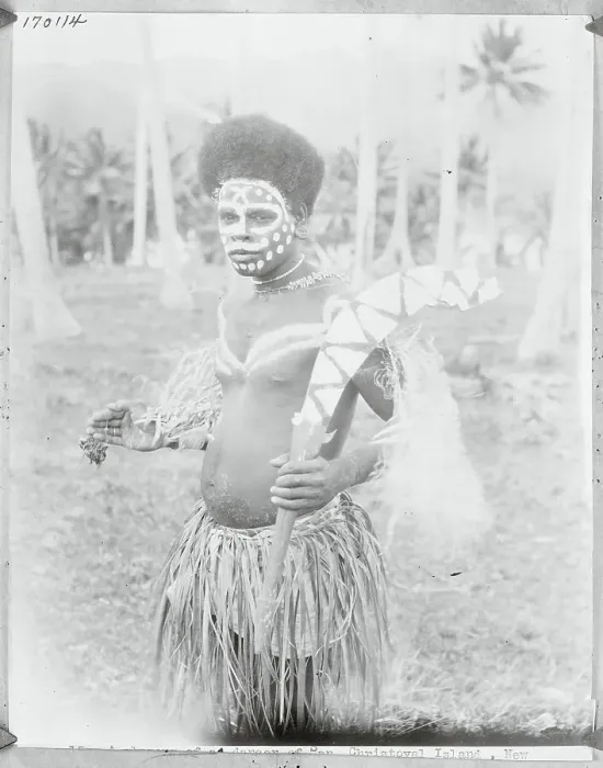 Framed Print : Tribal Dancer from Island Framed Print : Tribal Dancer from Island