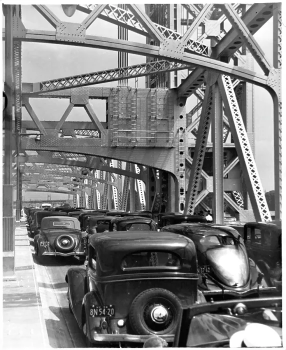 Framed Print : The Triborough Bridge In New York City, New York Framed Print : The Triborough Bridge In New York City, New York