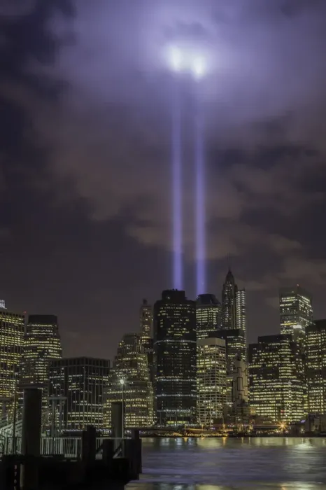 Framed Print : Tribute in Light Framed Print : Tribute in Light