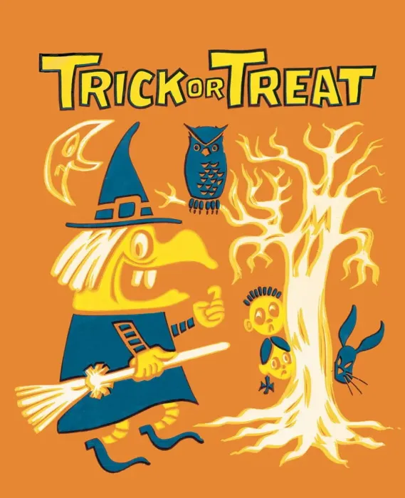 Framed Print : Trick or treat Framed Print : Trick or treat