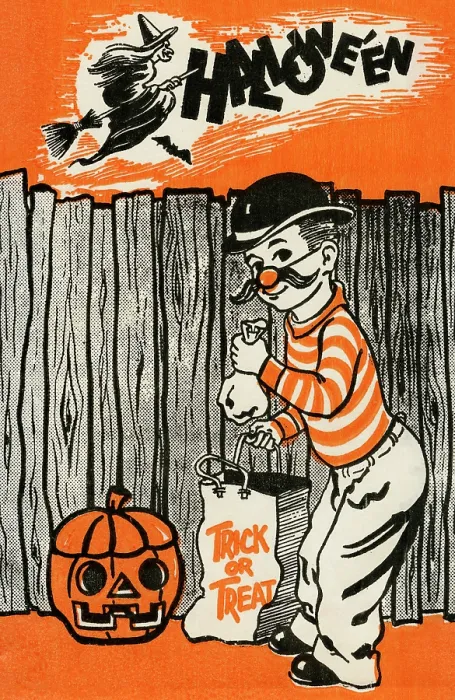 Framed Print : Trick or Treat - Hobo Framed Print : Trick or Treat - Hobo