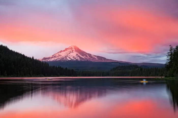 Framed Print : Trillium Lake, Oregon