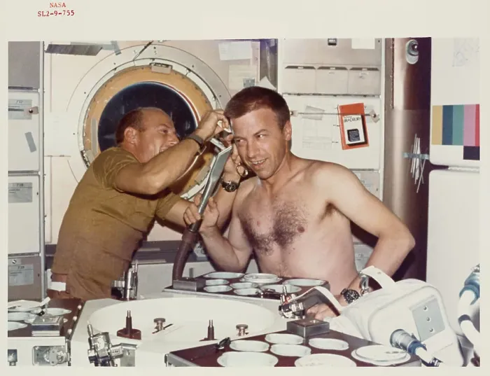 Framed Print : Trimming in Space Framed Print : Trimming in Space
