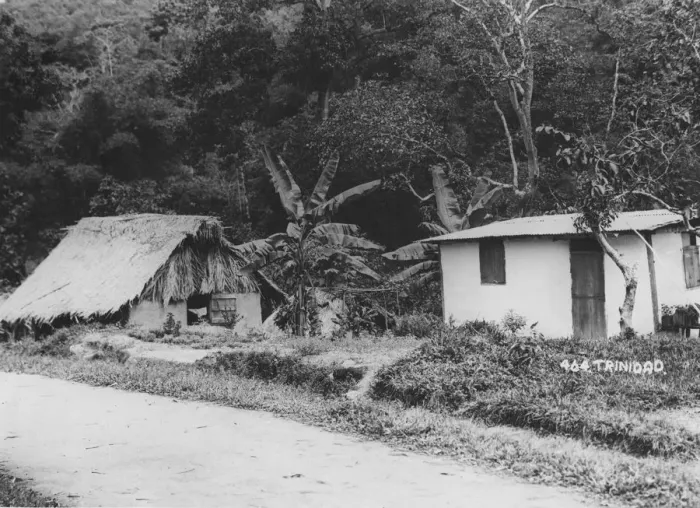 Framed Print : Trinidad Homes Framed Print : Trinidad Homes