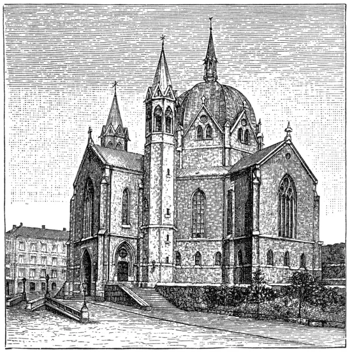 Framed Print : Trinity Church, Oslo, Norway