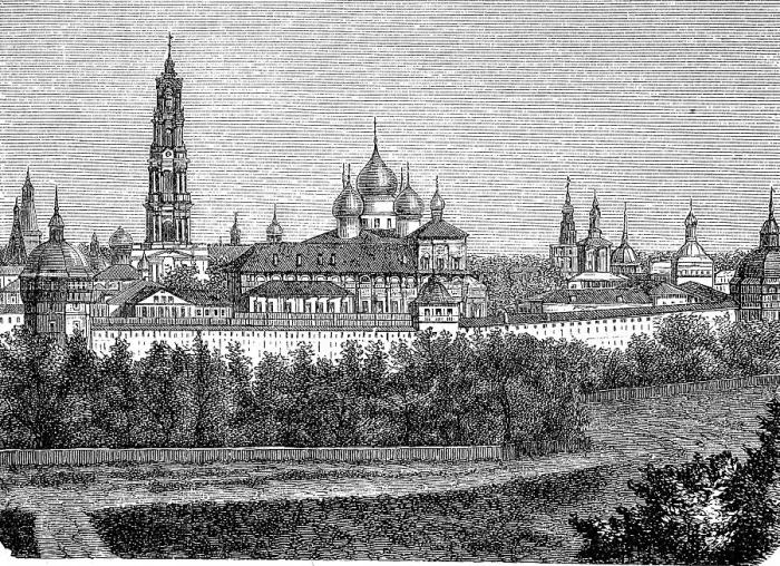 Framed Print : Trinity Monastery of St. Sergius, 1870, digitally improved reproduction of original from the 19th century, digitally restored reproduction of an original from the 19th century, Troize Sergiyev Monastery, the largest monastery of the Russian Orthodox Framed Print : Trinity Monastery of St. Sergius, 1870, digitally improved reproduction of original from the 19th century, digitally restored reproduction of an original from the 19th century, Troize Sergiyev Monastery, the largest monastery of the Russian Orthodox
