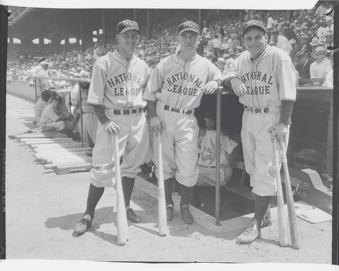 Framed Print : Trio of Baseball Players Framed Print : Trio of Baseball Players