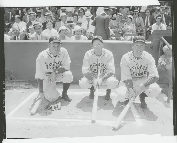 Framed Print : Trio of Baseball Players Framed Print : Trio of Baseball Players