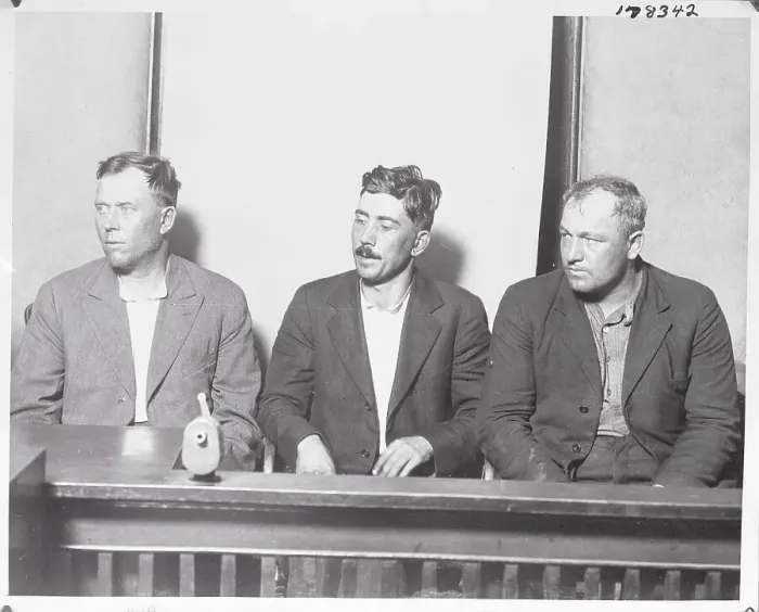 Framed Print : Trio of Convicted Criminals Framed Print : Trio of Convicted Criminals